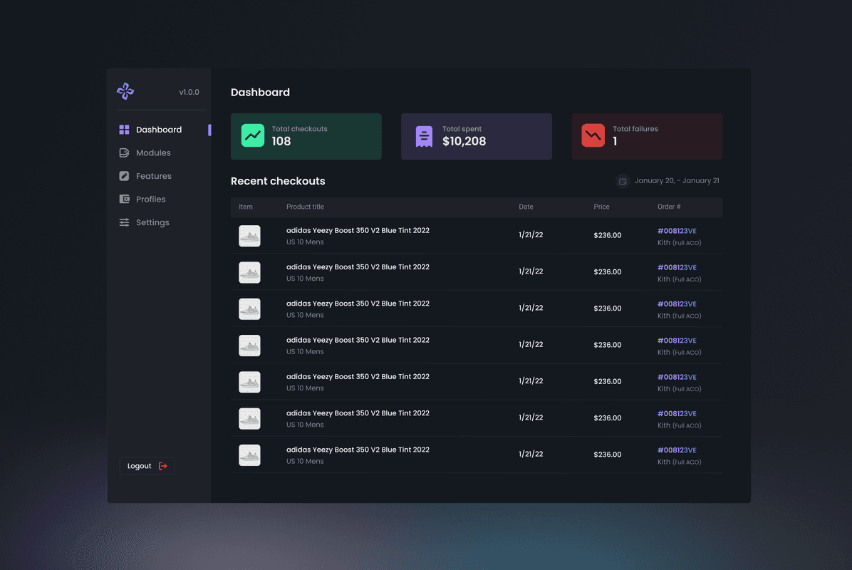 Telios AIO screenshot